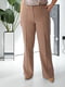 Класичні бежеві брюки з вертикальними стрічками | 6809884 | фото 3
