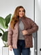 Стьобана коричнева куртка в стилі Zara | 6809967 | фото 4