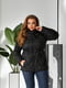 Стьобана чорна куртка в стилі Zara | 6809970 | фото 3