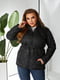 Стьобана чорна куртка в стилі Zara | 6809970 | фото 5
