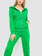 Зеленый костюм: толстовка, джоггеры | 6810351 | фото 2