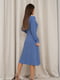 Блакитна сукня класичного силуету | 6810757 | фото 3