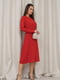 Червона сукня класичного силуету | 6810759 | фото 2