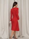 Червона сукня класичного силуету | 6810759 | фото 3
