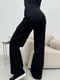 Чорні вільні джинси карго з кишенями | 6810824 | фото 3