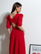 Червона сукня з декоративною спинкою | 6811020 | фото 3