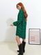 Вільна сукня-сорочка з принтованого зеленого штапелю | 6811028 | фото 2
