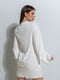 Еластична сукня з білої жатки | 6811030 | фото 3