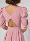 Рожева сукня з декоративною спинкою | 6811107 | фото 4