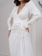 Біла сукня з глибоким декольте | 6811147 | фото 3
