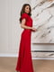 Червона сукня максі довжини | 6811170 | фото 2