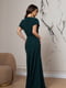Зелена сукня максі довжини | 6811171 | фото 3