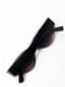 Чорні вузькі сонцезахисні окуляри | 6811230 | фото 2