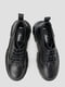 Черные кожаные кроссовки | 6812083 | фото 6