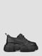 Черные кожаные кроссовки | 6812083 | фото 4