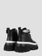 Черные кожаные ботинки | 6812097 | фото 5