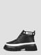 Черные кожаные ботинки | 6812097 | фото 3