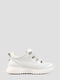 Белые кожаные кроссовки | 6812104 | фото 7