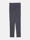 Серые брюки прямого фасона с карманами | 6811440 | фото 2