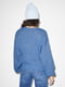 Светло-синий джемпер с объемными рукавами | 6811714 | фото 4