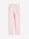 Светло-розовые брюки зауженного фасона | 6811957 | фото 2