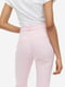 Світло-рожеві штани звуженого фасону | 6811957 | фото 5
