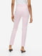 Светло-розовые брюки зауженного фасона | 6811957 | фото 6