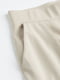 Свободные светло-бежевые брюки с акцентными швами | 6811989 | фото 6