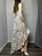 Вечірня дизайнерська сукня сіра асиметрична | 6764718 | фото 2