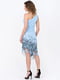 Асиметрична блакитна сукня з костюмної тканини | 6764792 | фото 2