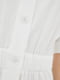 Сукня-сорочка з тонкої лляної тканини з акцентною резинкою на талії | 6764920 | фото 2