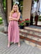 Сукня рожева довжини міді “Міорі” | 6764989