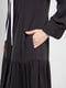 Сукня міді чорна "Міледі" | 6765068 | фото 3