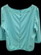 Блуза блакитного кольору з гудзиками на спинці | 6765549 | фото 2