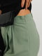Лляні штани-палаццо фісташкового кольору | 6765623 | фото 3