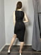 Елегантна чорна сукня-футляр з застібкою-блискавкою на спинці | 6765849 | фото 2
