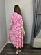 Сукня котонова рожева в квітковий принт “Софія” | 6765929 | фото 2