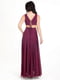 Сукня вечірня фіолетова довга в підлогу | 6764712 | фото 3
