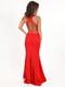 Сукня червона вечірня довжини максі | 6764736 | фото 3