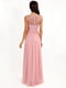 Сукня вечірня довжини максі рожева | 6764739 | фото 3