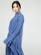 Сукня синя дизайнерська асиметричного крою | 6764797 | фото 5