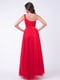 Сукня вечірня червона довжини максі | 6764917 | фото 3