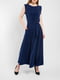 Сукня синя довжини міді “Міорі” | 6765010 | фото 5