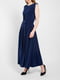 Сукня синя довжини міді “Міорі” | 6765010 | фото 6