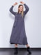 Сіра дизайнерська сукня А-силуету “Гранд” | 6765037 | фото 4