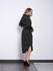 Сукня чорна в горох дизайнерська довжини міді "Діана" | 6765054 | фото 7