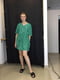 Сукня літня коротка зелена в квітковий принт | 6765328 | фото 7