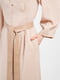 Сукня з поясом міді бежева "Персик" | 6765391 | фото 5