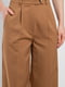 Костюмні штани-палаццо коричневого кольору | 6765430 | фото 5