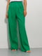 Лляні штани-палаццо зеленого кольору | 6765622 | фото 5